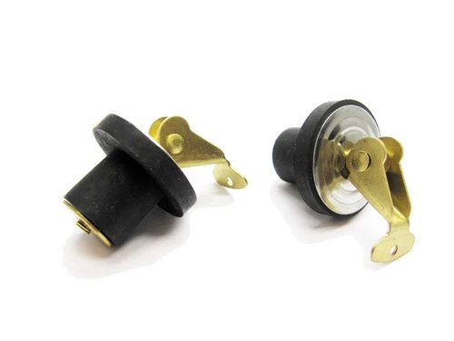 Pair 5/8" Fishing Boat Livewell/Baitwell Rubber Drain Plug