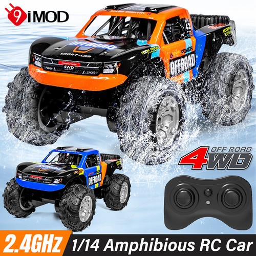 RC Amphibious Car Q205 2.4GHZ Remote Control Vehicle 4WD Water Land Off-road Car