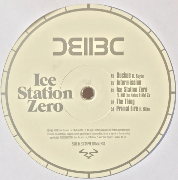 Bad Company UK- Ice Station Zero LP 2018 Vinyl RAM Records Drum&Bass Mint New - Изображение 3 из 4