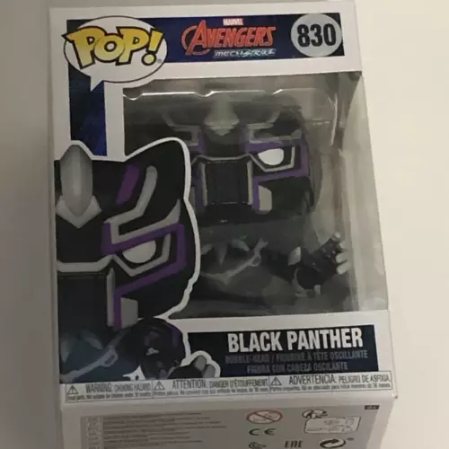Black Panther Mech Strike Bobble Head Funko Pop #830