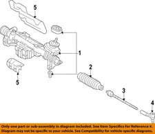 Used Rack and Pinion Assembly fits: 2014 Volkswagen Passat power rack and pinion