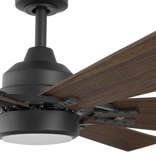 Makenna DC 60 in. White Color Changing Integrated LED Outdoor Matte Black - Picture 3 of 9