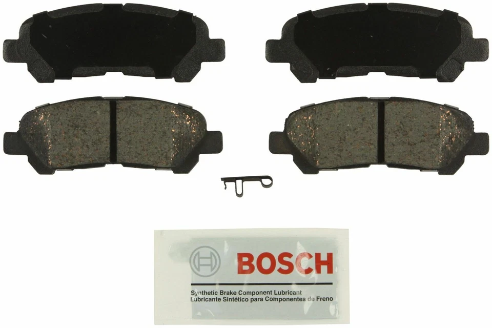 Kit de 2 pastilhas de freio dianteiras e traseiras de cerâmica Bosch conjunto de 2 para Toyota Highlander 08-13 - Imagem 3 de 4