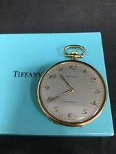 Vintage Tiffany  Co. pocket watch 19 jewels 43820, 2in, 51gr