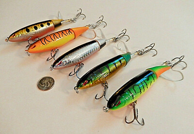JBvalu 1/2 oz Propeller 4'' Fishing Lures - compare to Whopper Plopper,USA Ship 