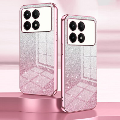 Glitter Soft Phone Case Cover For Xiaomi 13T Poco M6 Pro Redmi Note 12 Pro