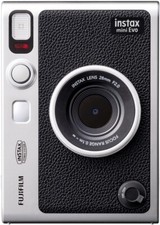 Fujifilm Instax Mini EVO Hybrid Instant Film Camera Black - New, Free Shipping