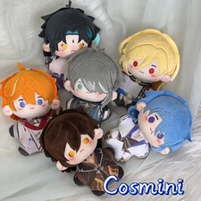Genshin Impact Zhongli Xiao 10cm Plush Doll Keychain Toy Anime Game Plushie Gift