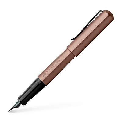 Faber Castell Füllhalter Hexo Bronze Black Silver Füller  F / M Feder NEU !