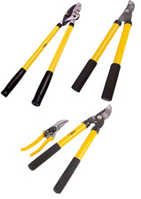 Gardening Tools Pruners Loppers Secateurs Tree Shrub Cut Carbon Steel Adjustable