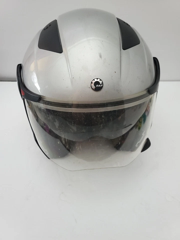 Casco híbrido Givi ST-1 cara abierta plateado talla L 50 - usado Foto 3 de 4
