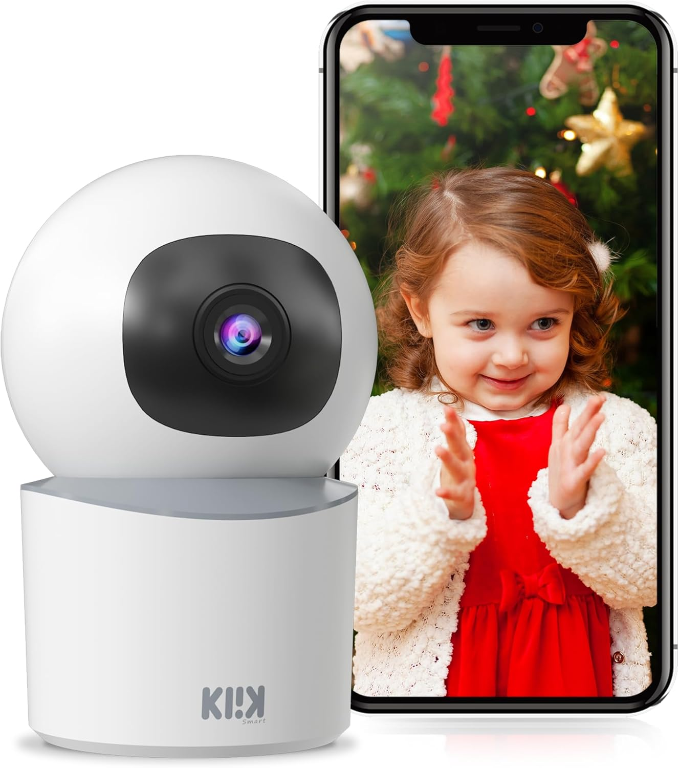 Security Camera Indoor Pet Camera with Phone App 1080P Wifi Baby/Pet Monitor,...-image
