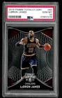 2016 PANINI TOTALLY CERTIFIED BASKETBALL CARD #65 LEBRON JAMES PSA 10 CAVALIERS