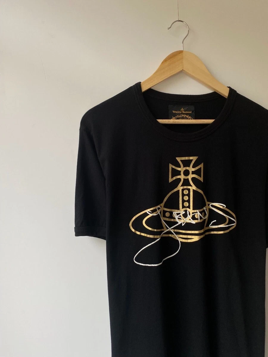 Vivienne Westwood big logo t-shirt size XL color black