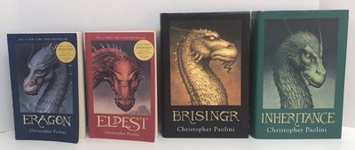 Eragon, Eldest, Brisingr, Inheritance Book Set Christopher Paolini 2 PB 2 HC