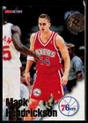 Mark Hendrickson 1996-97 Hoops #294 Rookie Philadelphia 76ers