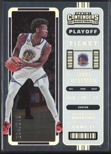 James Wiseman 2022-23 Contenders Playoff Ticket #41 /249 Golden State Warriors