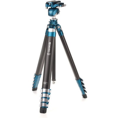 BENRO #1 TCBC15 CYANBIRD CARBON FIBER 5 SECTION TRIPOD WITH FS30 HEAD