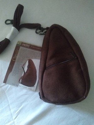 AmeriBag Healthy Back Bag Classic Brown Suede Size Bagiett