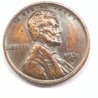 1931-D AU Lincoln Wheat Cent Penny Actual Cojn . A Must For High End Collectors