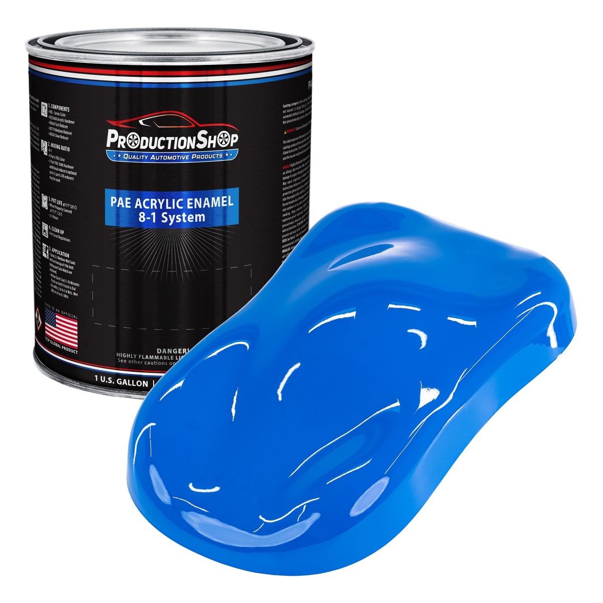 ProductionShop 1 Gallon High Gloss Grabber Blue Acrylic Enamel