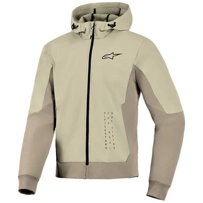 Alpinestars Radium Tech Mastic Aluminium Motorcycle Hoodie MEDIUM - image 1 of 4