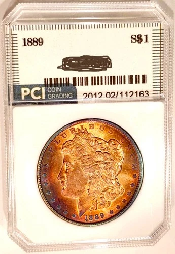 1889-P Better Date Gem BU  Morgan Dollar Nicely Toned No Reserve