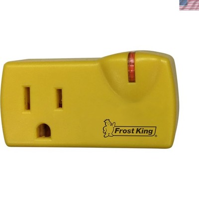 Frost King 099000 Self-Regulating Thermostat - Automatic Control for Heat Cables