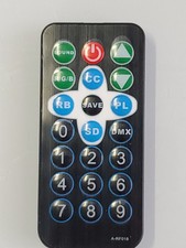 Remote Control LED Spotlight PAR 25W RGB DMX A-RF018