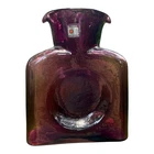 Vintage Blenko Glass #384 Double Spout Water Carafe Pitcher – Amethyst MCM