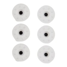 6pcs M6 Toilet Seat Hinges Replacement Hardware set for Top Mount Toilet Use