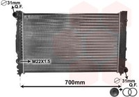 Van Wezel 03002124 KüHler, MotorküHlung FüR Audi Skoda VW