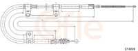 Cofle Bremsseil Seilzug Feststellbremse 17.6028 FüR KIA Shuma 1 FB 2 16V AFB222
