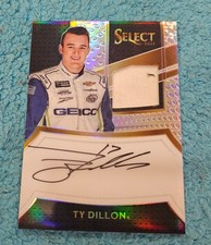2017 Panini Select NASCAR AUTO Memorabilia Ty Dillon SS-TD