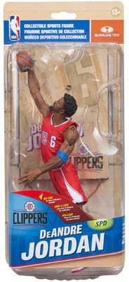 McFarlane NBA Series 29 DeAndre Jordan Los Angeles Clippers Red Jersey