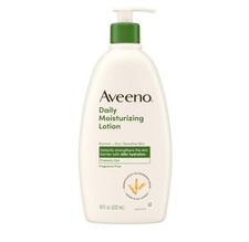 Aveeno Daily Moisturizing Body Lotion, Body Lotion for Dry Skin with Prebiotic O