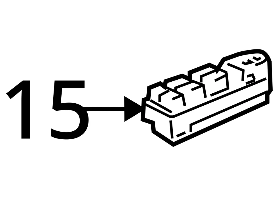 2008 2009 2010 2011 Cadillac Escalade Driver Left Front Master Window Switch - Image 4 of 4
