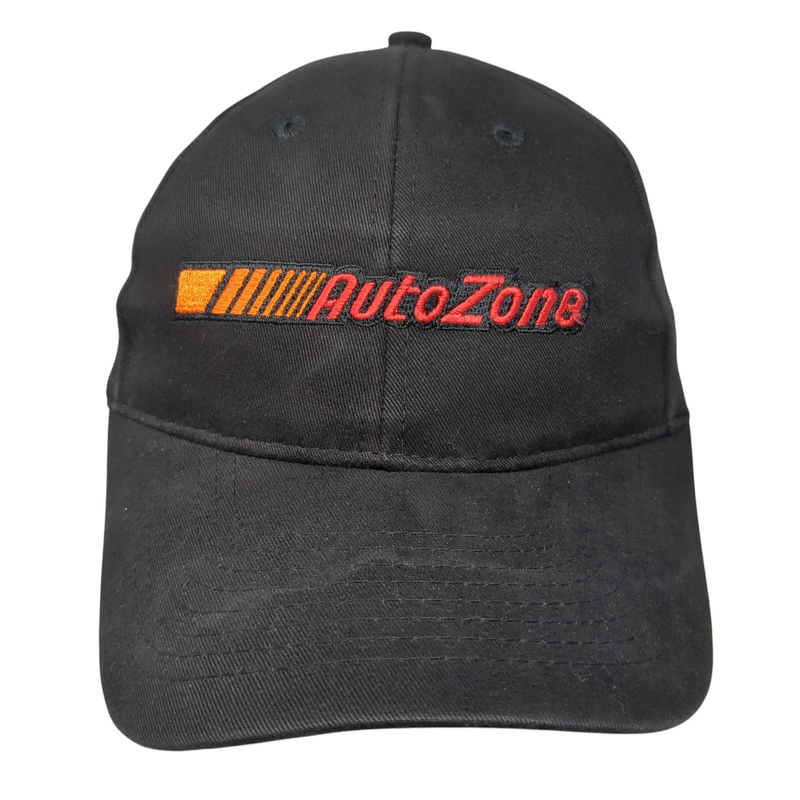Auto Zone Strapback Baseball Cap Black One Size A… - image 1