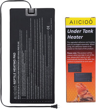 Reptile Heating Pad - Hermit Crab Heater Heat Mat for Reptiles Snake Lizard 24 W