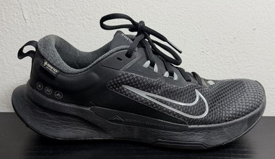 Nike Juniper Trail 2 GORE-TEX 'Black Cool Grey' Trail-Running Shoes  |   Size 8