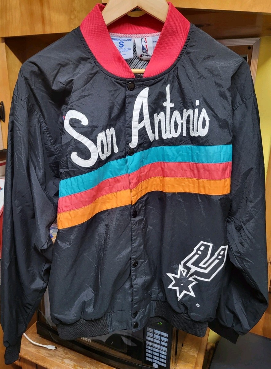 Original 1990s San Antonio Spurs Champion Warm-up Jacket Adult S