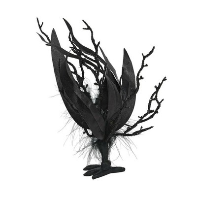 Dept 56 Halloween Village Accessories Rooted Raven Tree 601465 MIB