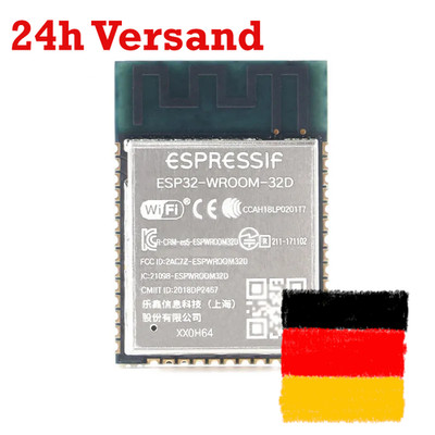 Espressif ESP32 WROOM ESP32D ESP32U 32Mbit 4MB Flash WiFi Bluetooth IoT Modul