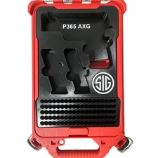 Sig Sauer P365 AXG Insert for Milwaukee Packout – Holds 2 Mags + 95 Rounds