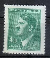 Bohemia & Moravia 1944 MNH Mi 142 Sc 90 Adolf Hitler **
