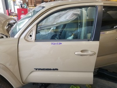 20 TOYOTA TACOMA SR5 4X2 3.5L DOOR TAN 4V6 CREW DRIVER FRONT LEFT OEM