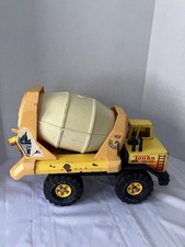 Vintage Tonka Turbo Diesel XMB-975 Mighty Cement Mixer Truck, Pressed Steel