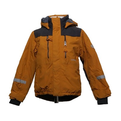 Didriksons 1913, Allwetterjacke, Unisex (Kinder), Größe: 110, Gelb/Grau #vud