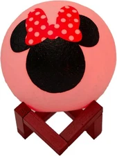 Idea Nuova Disney Minnie Mouse 6" LED Color Changing Moon 