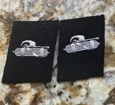 Original WW2 Italian Army Cloth Eagle 29th Elite Collar Tabs Pair